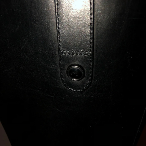 BLONDO Black Leather Riding Knee Boots w/Aquaprotect Women's Size 6 - Picture 11 of 16